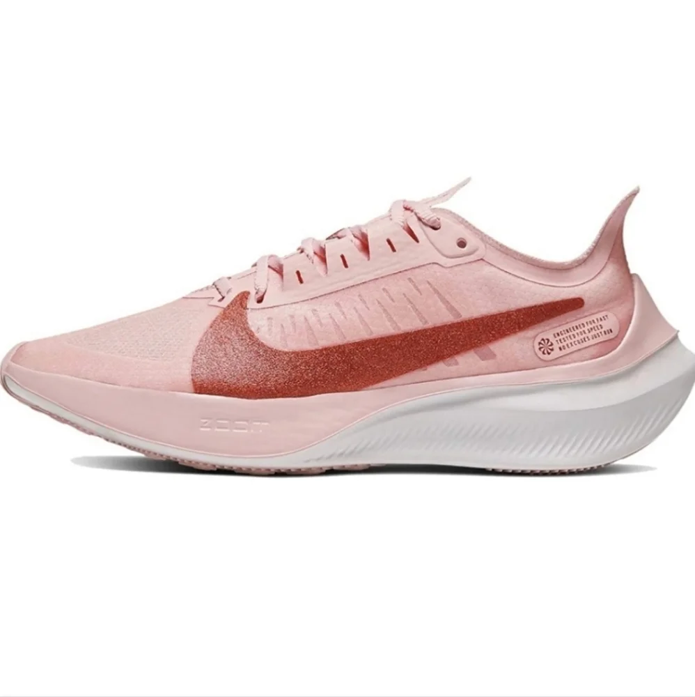 Nike Zoom Gravity Running Sneakers Echo Pink Metallic Red Bronze